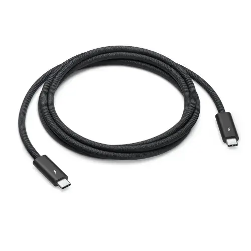 Cablu de date Apple MW5J3ZM/A Thunderbolt 4 USB-C Pro Cable, 1.8 m (Negru)