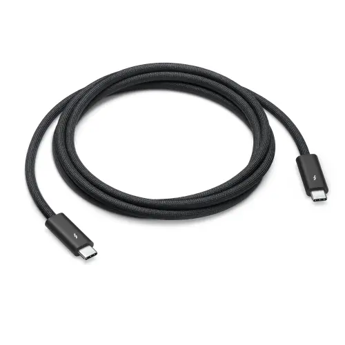 Cablu de date Apple MW5J3ZM/A Thunderbolt 4 USB-C Pro Cable, 1.8 m (Negru)
