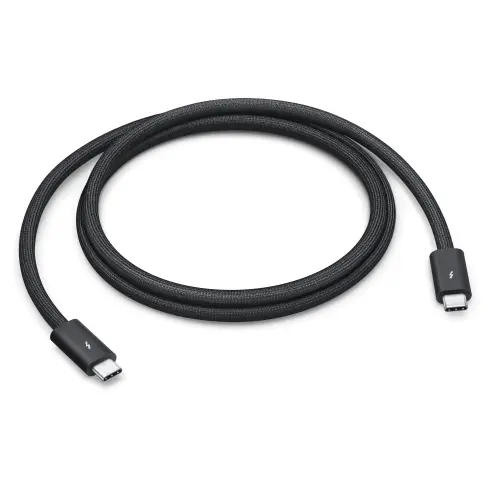 Cablu de date Apple Thunderbolt 5 USB-C Pro Cable, 240 W, 1 m (Negru)