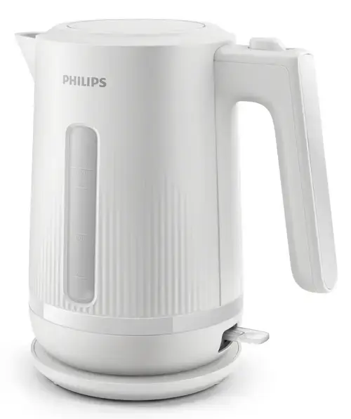 Fierbator Philips HD9411/00, 1,7 l, 2200 W, Filtru, Baza rotativa (Alb)