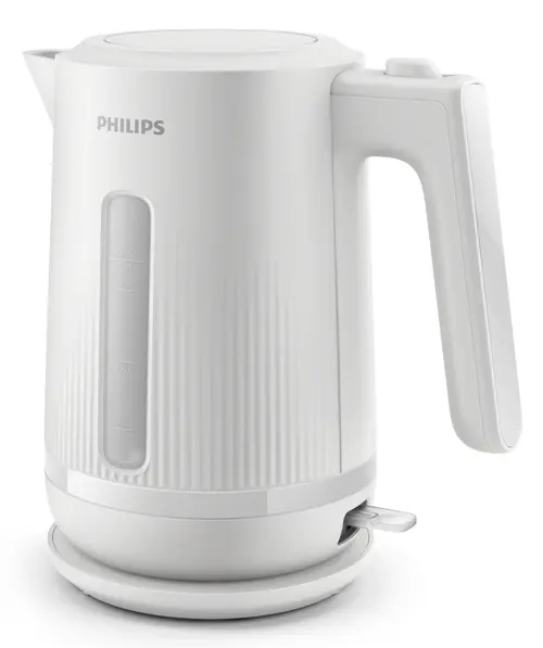 Fierbator Philips HD9411/00, 1,7 l, 2200 W, Filtru, Baza rotativa (Alb)