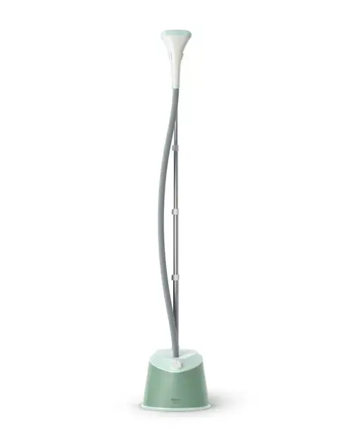Aparat de calcat vertical cu picior Philips STE1010/70, 1600 W, 32g/min, picior ajustabil pe inaltime (Verde/Gri)