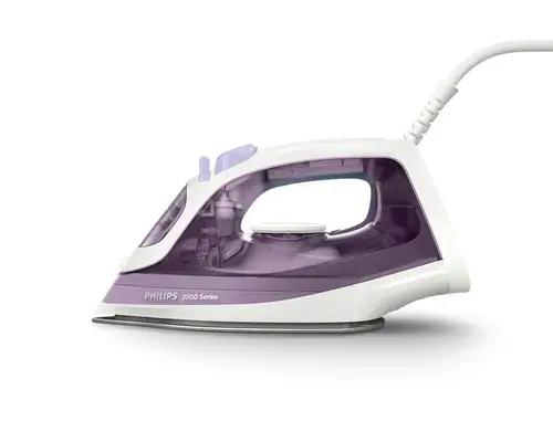 Fier de calcat Philips DST2020/30 Seria 2000, 2000 W, Jet de abur 100 g/min, Rezervor 0.25 l (Alb/Violet)