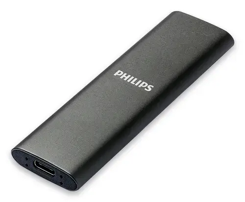 SSD Extern Philips FM25SS030P/00, 250 GB, USB Type-C (Gri)
