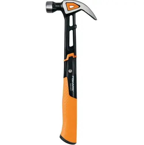Ciocan curbat Fiskars IsoCore M 1027202, 340 mm, 884 g (Portocaliu/Negru)
