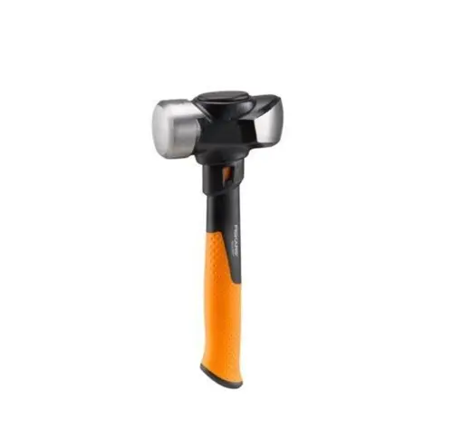 Mini-baros Fiskars IsoCore M 1020217, 280 mm, 1600g (Negru/Portocaliu)