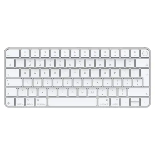 Tastatura Wireless Apple Magic Keyboard (2024), Touch ID, Layout International (Alb)