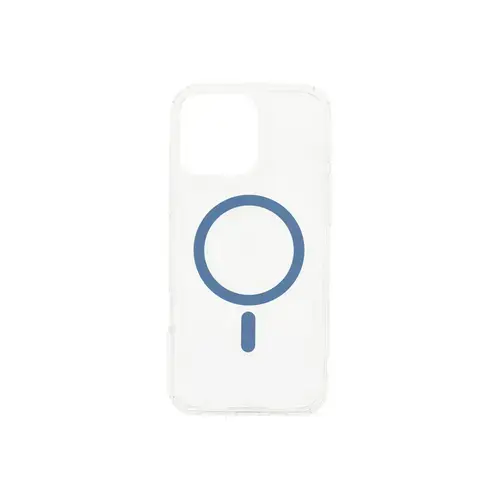 Husa Protectie Spate Dviced DV511030, Magsafe, pentru iPhone 16 Pro Max (Albastru/Transparent)