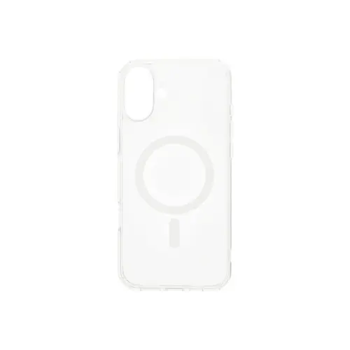Husa Protectie Spate Dviced  DV511012, Magsafe, pentru iPhone 16 (Alb/Transparent)