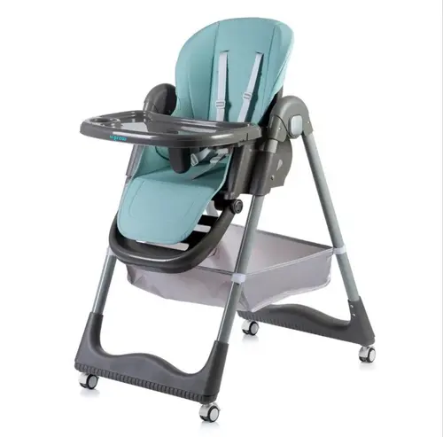 Scaun de masa U-grow UG-330-BL, ajustabil, pliabil, 6 - 36 luni (Albastru)