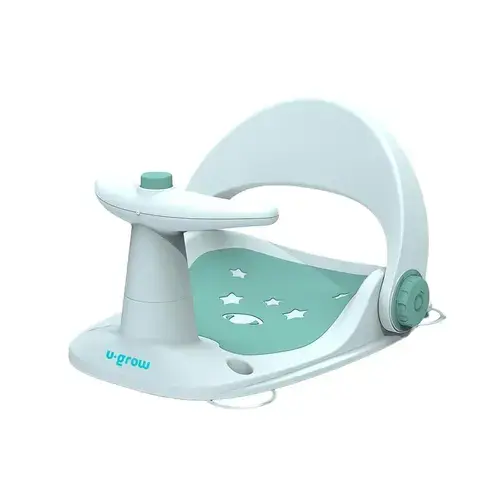 Scaun baie bebe U-Grow UGSB-0097-BL, spatar reglabil (Verde)