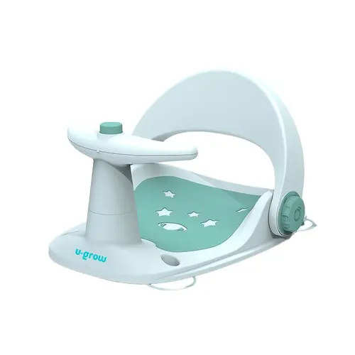 Scaun baie bebe U-Grow UGSB-0097-BL, spatar reglabil (Verde)