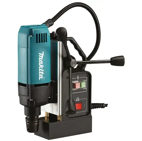 Masina de gaurit cu talpa magnetica Makita HB350, 1050W, adancime 35 mm (Albastru/Negru)