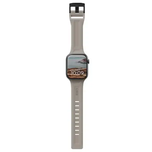 Curea UAG Scout Silicone Apple Watch 41mm / 40mm / 38mm, Titanium
