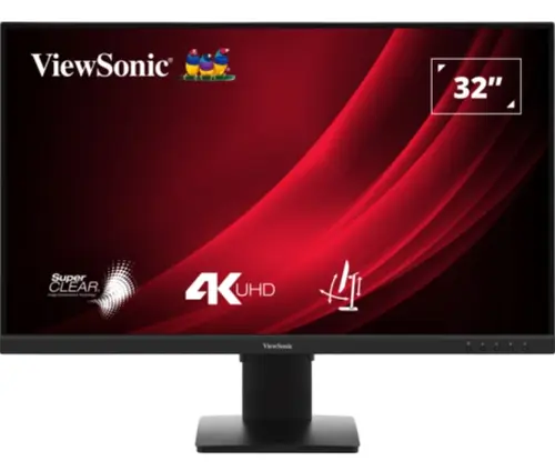 Monitor Gaming VA LED Viewsonic 32inch VG3208-4K, UHD (3840 x 2160), HDMI, DisplayPort (Negru)