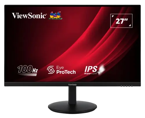 Monitor IPS LED ViewSonic 27inch VG2709-2K-MHD-2, QHD (2560 x 1440), HDMI, DisplayPort, Boxe, 100 Hz, 4 ms (Negru)