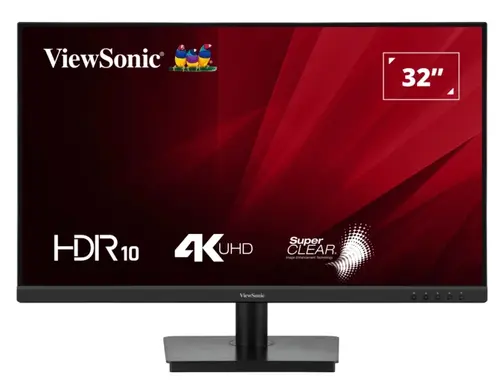 Monitor VA LED VA3208-4K-HD ViewSonic 31.5inch VA3208-4K-HD, UHD (3840 x 2160), HDMI, DisplayPort (Negru)