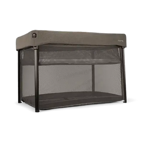 Patut pliabil Nuna Paal, 0 - 15kg  (Negru/Gri)