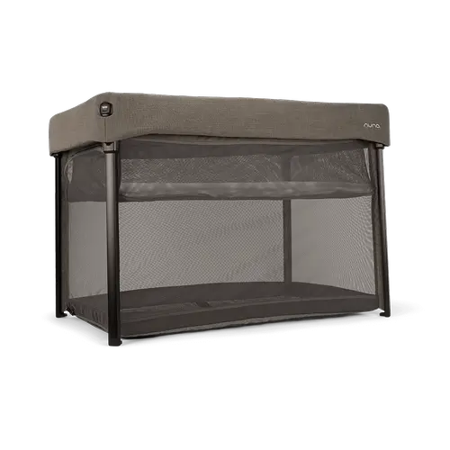Patut pliabil Nuna Paal, 0 - 15kg  (Negru/Gri)