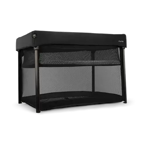 Patut pliabil Nuna Paal, 0 - 15kg (Negru)
