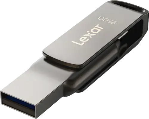 Memorie USB Lexar JumpDrive Dual Drive D400, 256GB, USB Type-C/USB-A