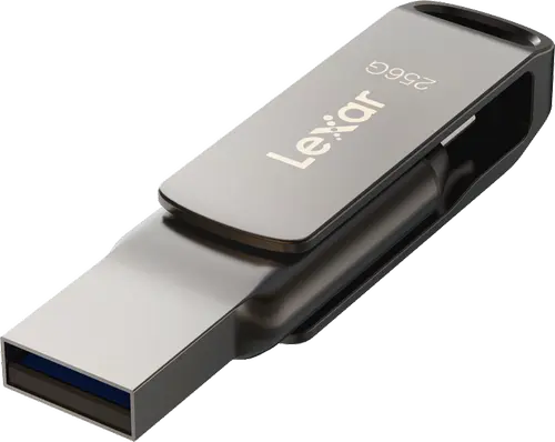Memorie USB Lexar JumpDrive Dual Drive D400, 256GB, USB Type-C/USB-A