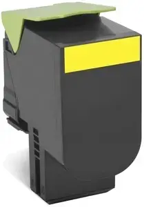 Toner Lexmark 80C20Y0 (Galben)
