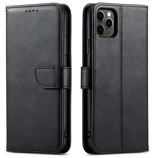 Husa pentru Oppo A40M / A40 / A3 4G, OEM, Marva Wallet, Neagra