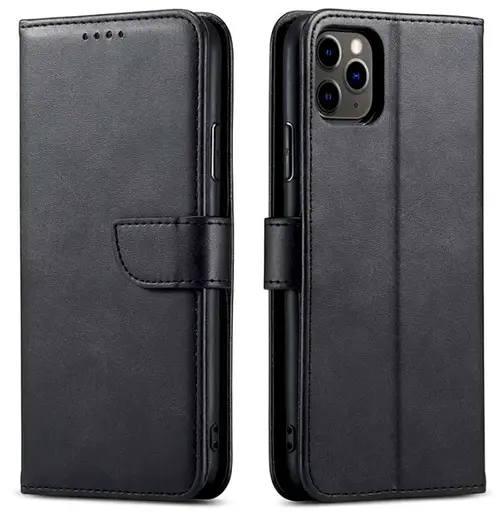 Husa pentru Oppo A40M / A40 / A3 4G, OEM, Marva Wallet, Neagra