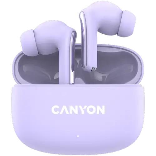 Casti True Wireless CANYON OnGo 9, Bluetooth 5.4, Microfon (Mov)