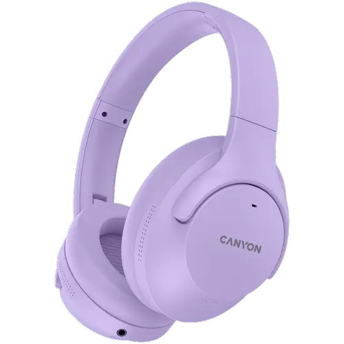 Casti Stereo Wireless CANYON OnRiff 10, Bluetooth 5.3, ANC, Hi-Fi, Autonomie 25 ore, Microfon (Mov)