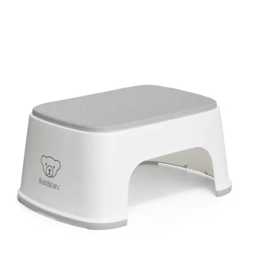 Treapta inaltator pentru baie BabyBjorn Step Stool (Alb)