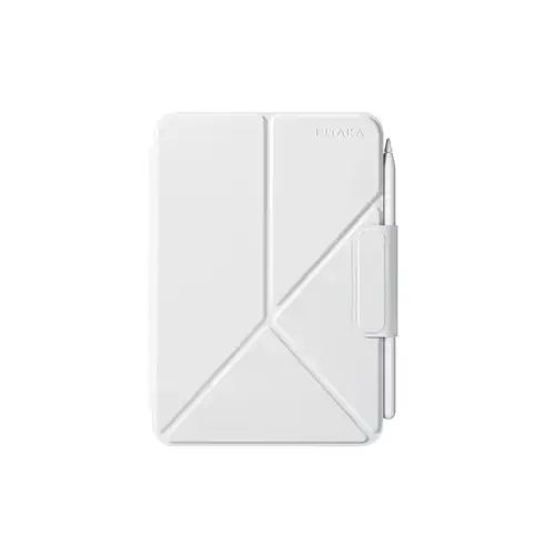 Husa Pitaka MagEZ Folio 2, pentru iPad Mini 6/ Mini A17 Pro (Alb)