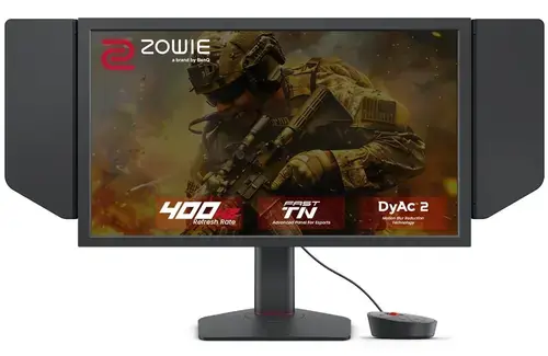 Monitor Gaming Fast TN LED BenQ ZOWIE 24.1inch XL2566X+, Full HD (1920x1080), HDMI, DisplayPort, 400Hz (Negru)
