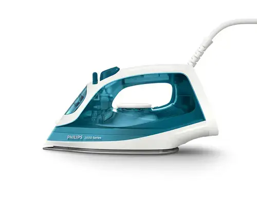 Fier de calcat Philips Seria 2000 DST2020/90, 2000 W, Jet de abur 110 g/min, 0.25 l, talpa ceramica (Albastru/Alb)