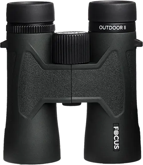 Binoclu Focus Outdoor II H02-1042, Marire 10x, Rezistent la apa (Negru)
