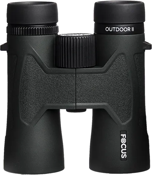 Binoclu Focus Outdoor II H02-1042, Marire 10x, Rezistent la apa (Negru)