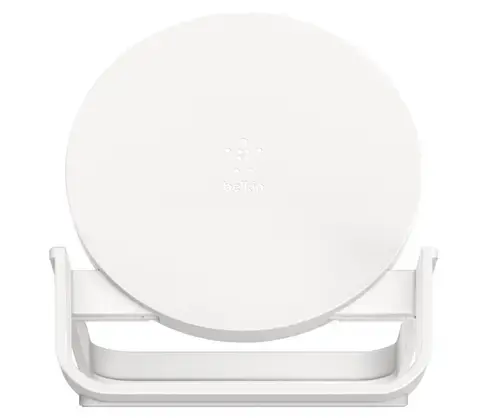 Incarcator Wireless Belkin BOOST CHARGE WIB001vfWH, Wireless, Stand, 10W (Alb)