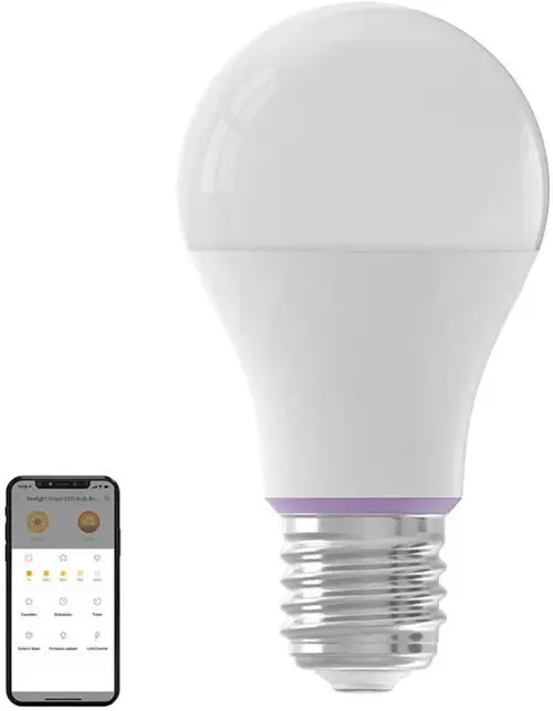 Bec LED inteligent Yeelight W4 Lite YLQDP-0012, Wi-Fi, E27, 9W (Alb)