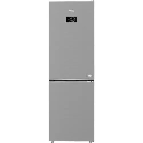 Combina frigorifica Beko B3RCNA364HXB1, 316 l, No Frost, HarvestFresh, AeroFlow, Kitchen Fit, Everfresh+, Clasa E, 186.5 cm (Argintiu)
