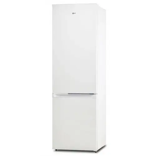 Combina frigorifica LDK CF-268W, Clasa E, Capacitate 268 l, Less frost, Termostat reglabil, Iluminare LED, H 180 cm (Alb)