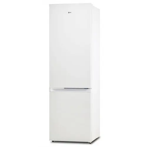 Combina frigorifica LDK CF-268W, Clasa E, Capacitate 268 l, Less frost, Termostat reglabil, Iluminare LED, H 180 cm (Alb)