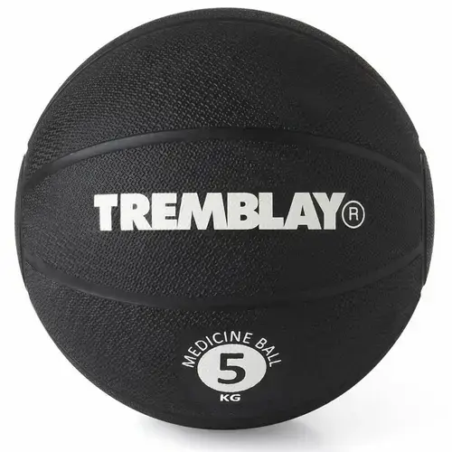 Minge medicinala TREMBLAY MB05, 5KG, diametru 27.5 cm (Negru)
