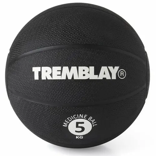 Minge medicinala TREMBLAY MB05, 5KG, diametru 27.5 cm (Negru)