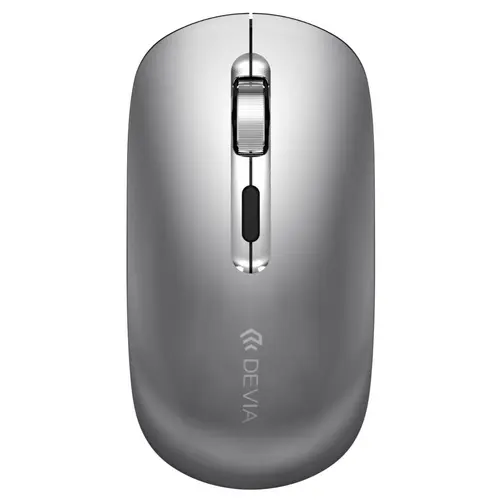 Mouse Devia Lingo Series Wireless, 2.4G Dual Mode, Bluetooth 5.0, USB, 1600 DPI (Gri)