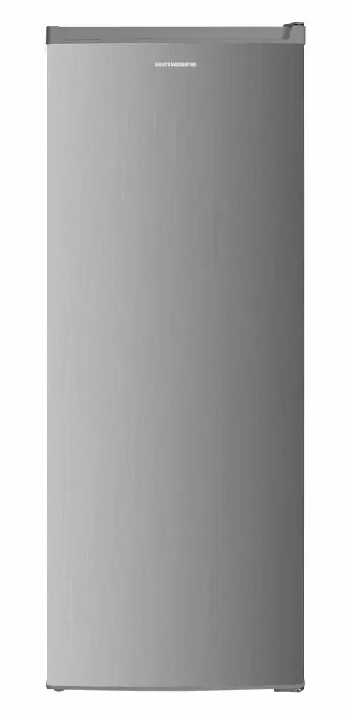 Congelator Heinner HFF-HM168SE++, 168 l, Clasa E, 5 compartimente, Usa reversibila, H 142.6 cm (Argintiu)