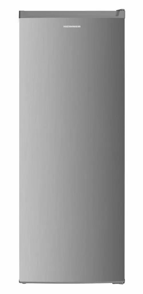 Congelator Heinner HFF-HM168SE++, 168 l, Clasa E, 5 compartimente, Usa reversibila, H 142.6 cm (Argintiu)
