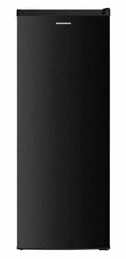 Congelator Heinner HFF-HM168BKE++, 168 l, Clasa E, 5 compartimente, Usa reversibila, H 142.6 cm (Negru)