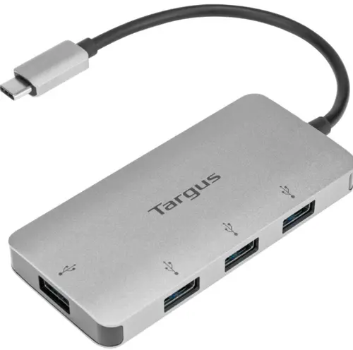 Hub Targus ACH226EU, USB-C la 4x USB 3.0 (Gri)