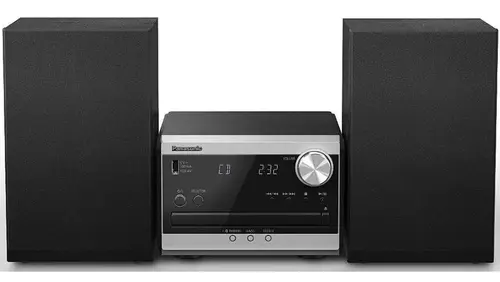 Microsistem audio Panasonic SC-PM270EG-S, 20W, CD, Bluetooth, Radio FM (Argintiu)